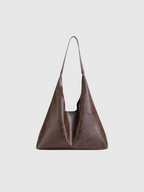 Schultertasche Damen aus Leder mit geräumigem Innenraum 3