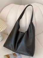 Schultertasche Damen aus Leder mit geräumigem Innenraum 7