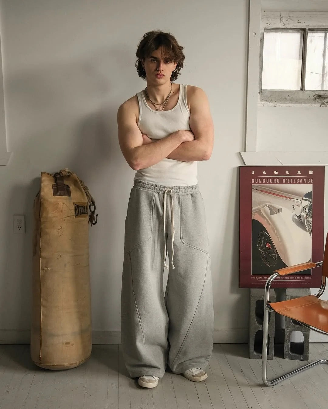 Unisex Jogginghose mit extra lockerer Passform | Übergröße