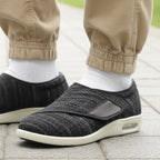 Komfort-Slipper mit gepolsterter Sohle und leichtem Einstieg in bequemer Weite