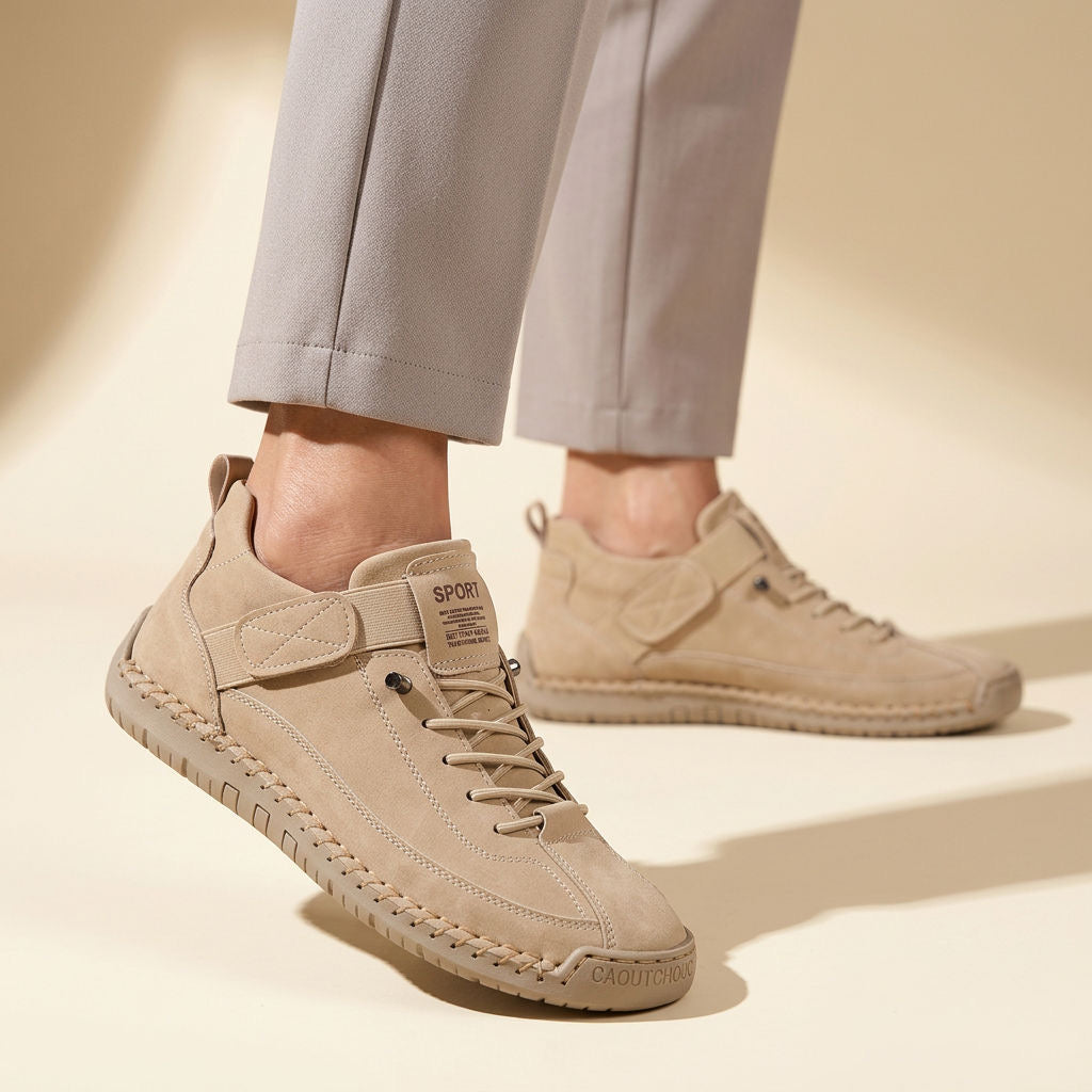 Orthopädische Walking Sneaker für Damen mit Leichter Stützender Sohle