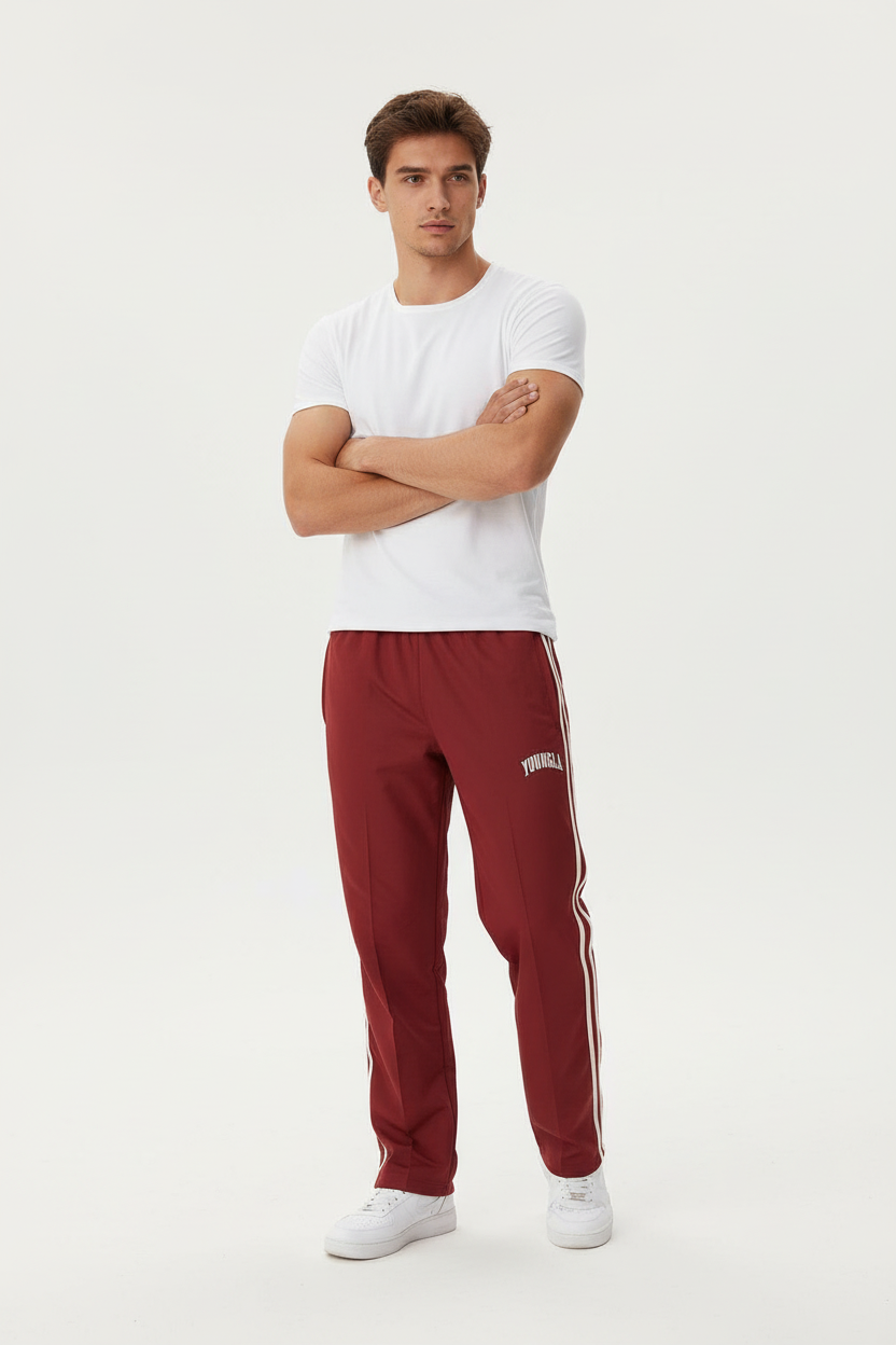 Sporthose für Herren mit kontrast Details im Urban Stil - lang