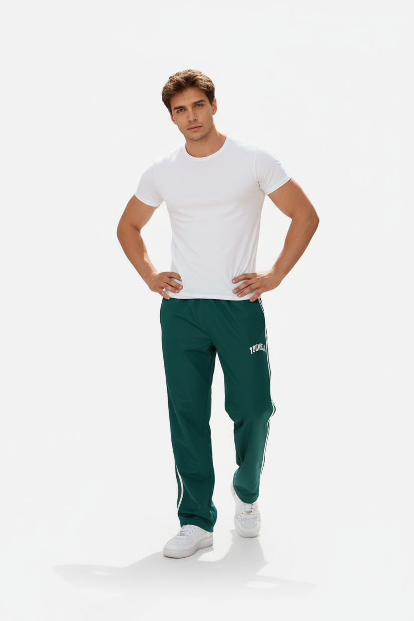 Sporthose für Herren mit kontrast Details im Urban Stil - lang