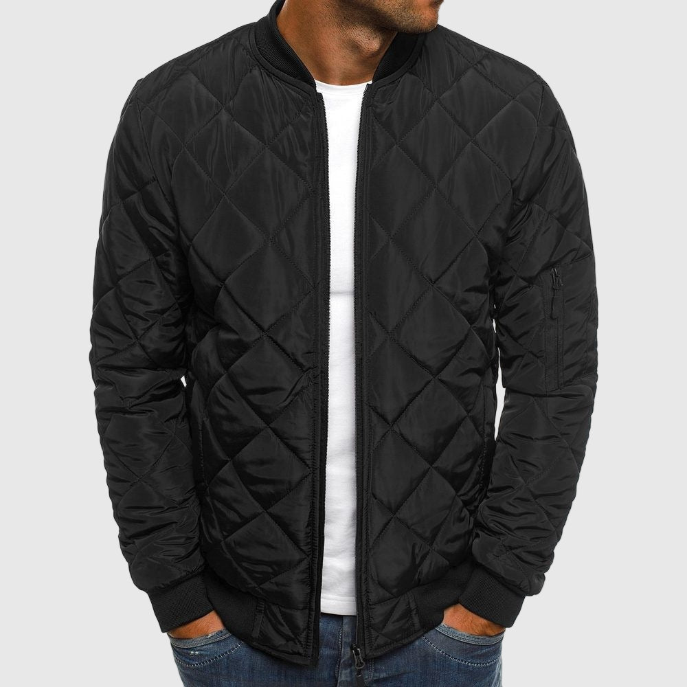 Steppjacke für Herren mit klassischem Design und bequemer Passform 0