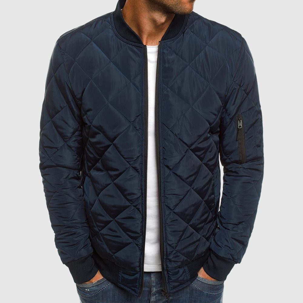 Steppjacke für Herren mit klassischem Design und bequemer Passform 1