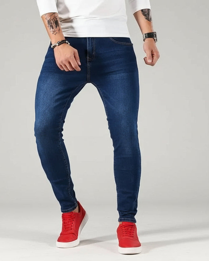 Stretch Skinny Jeans für Herren im Slim Fit