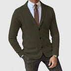 Strickblazer für Herren im Slim Fit mit Reverskragen 7