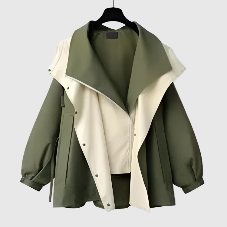 Stylische Damenjacke, Wasserdicht und Winddicht 4