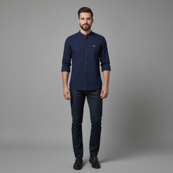 Traditionelles Trachtenhemd für Herren