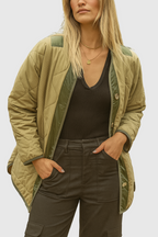 Steppjacke Damen leicht für Übergang | Lang