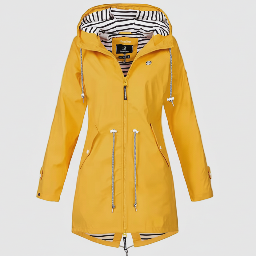 Stylisch taillierte Damen Regenjacke | Parka-Stil