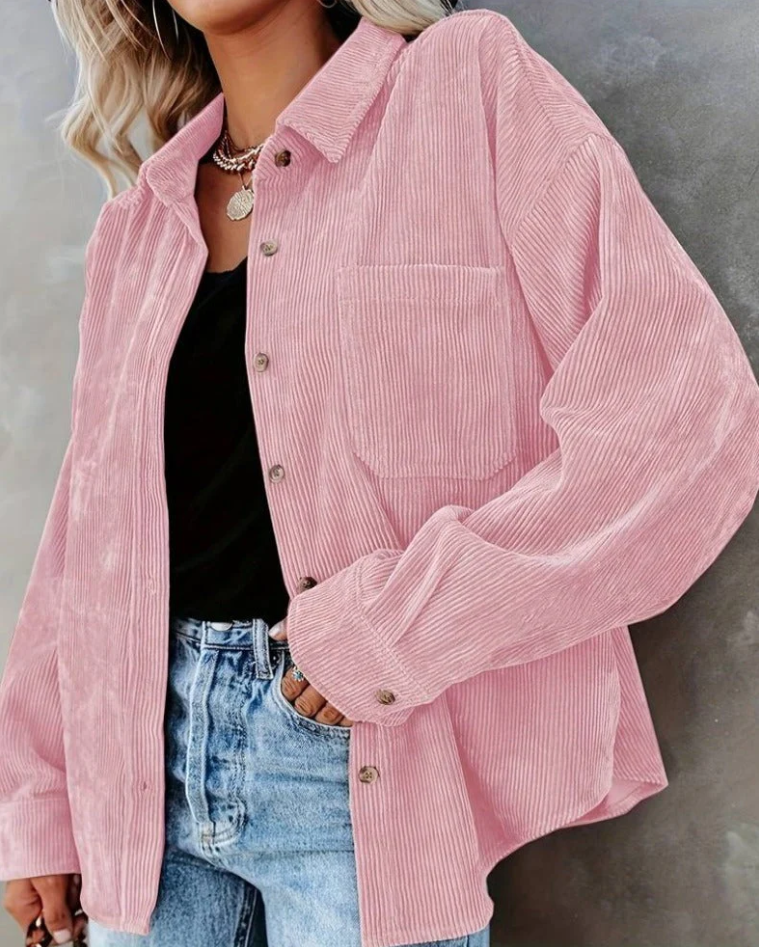 Vintage Cordjacke für Damen | Zeitloses Design und Komfort 11