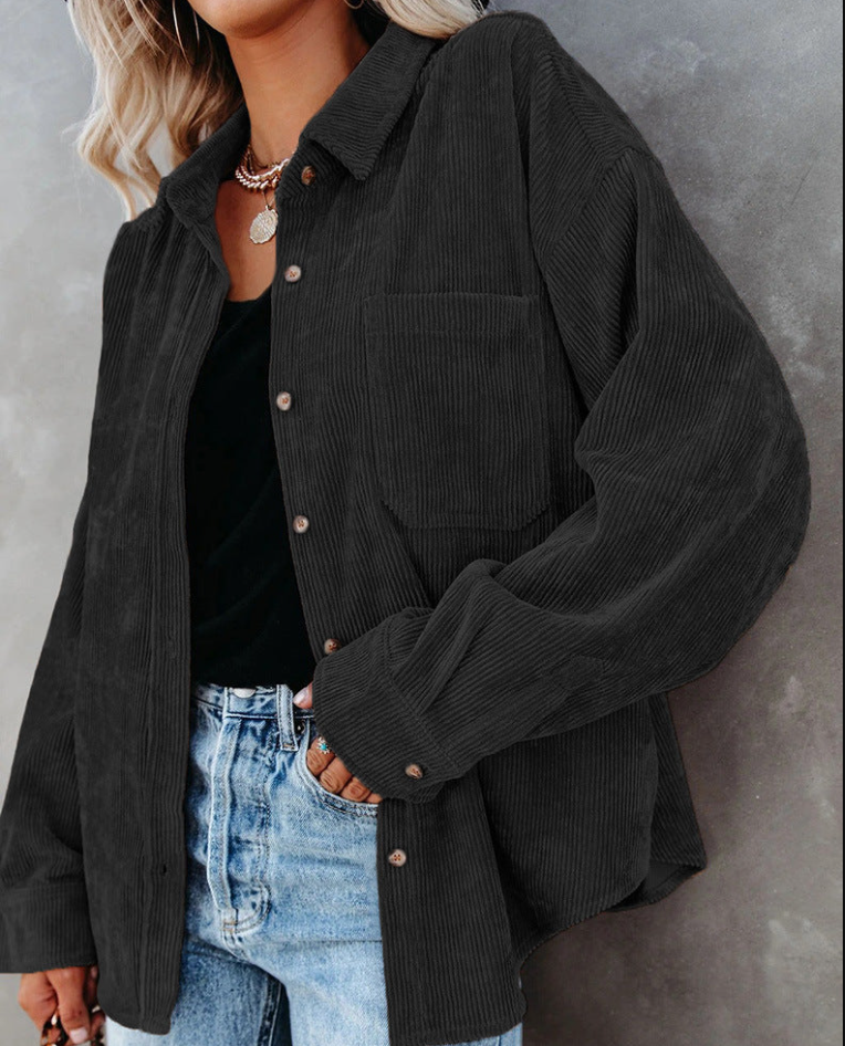 Vintage Cordjacke für Damen | Zeitloses Design und Komfort 12