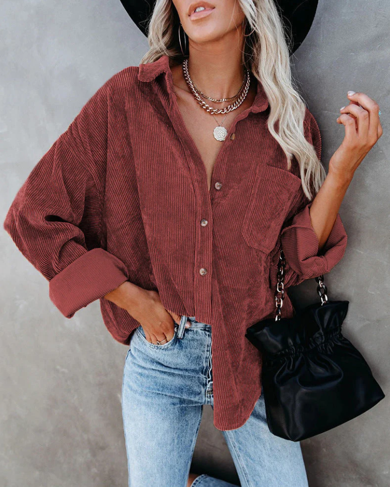 Vintage Cordjacke für Damen | Zeitloses Design und Komfort 2