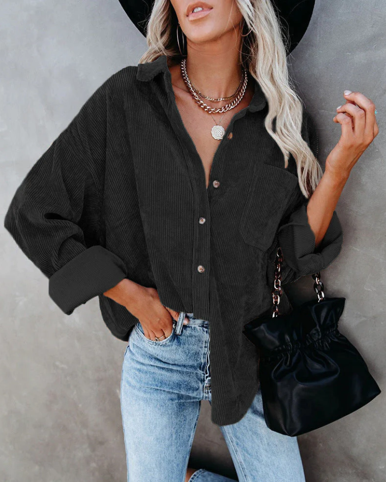 Vintage Cordjacke für Damen | Zeitloses Design und Komfort 4