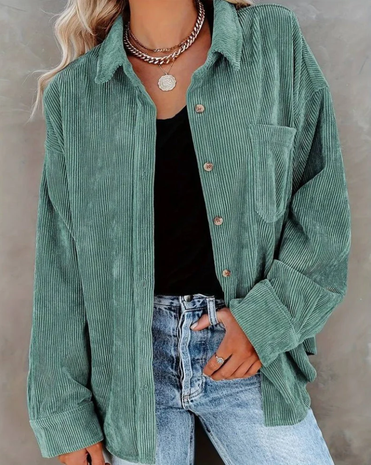 Vintage Cordjacke für Damen | Zeitloses Design und Komfort 5