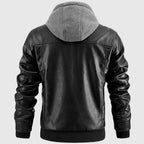 Vintage Motorradjacke Herren mit Mehrfachtaschen 3