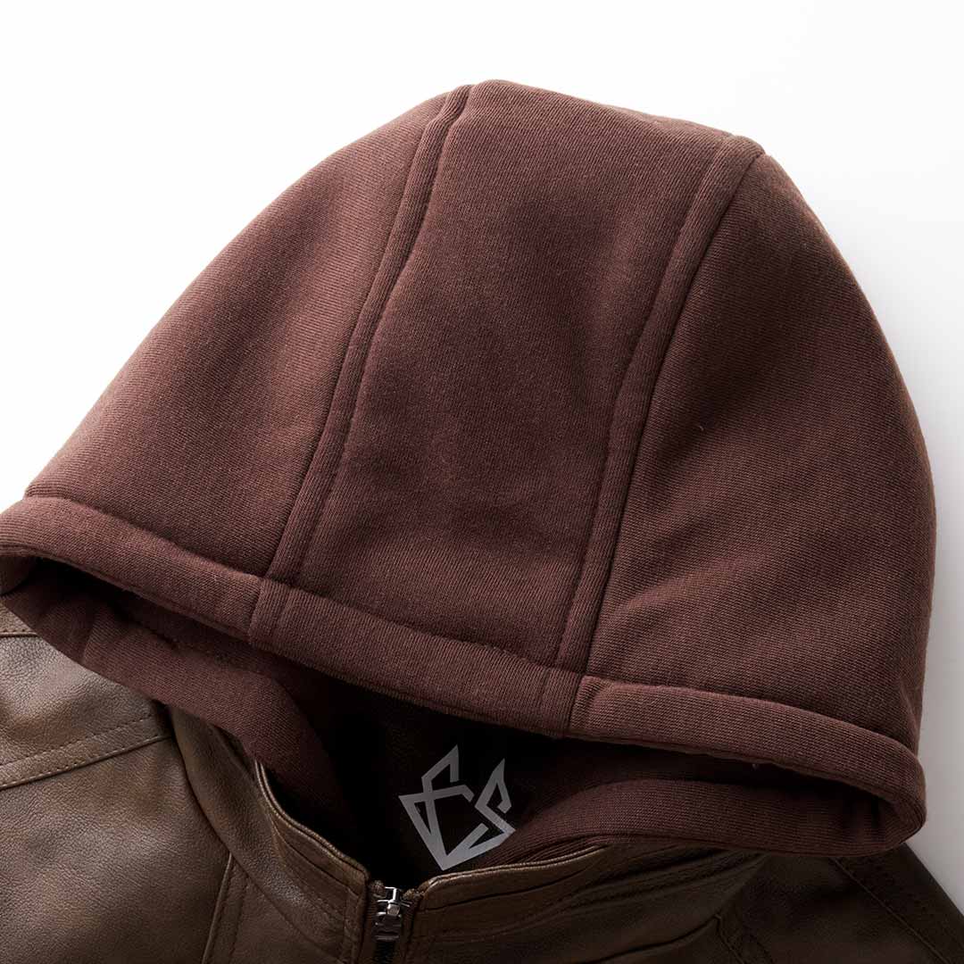 Vintage Motorradjacke Herren mit Mehrfachtaschen 5