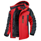 Wasserdichte Herren-Outdoorjacke mit Kapuze