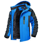 Wasserdichte Herren-Outdoorjacke mit Kapuze