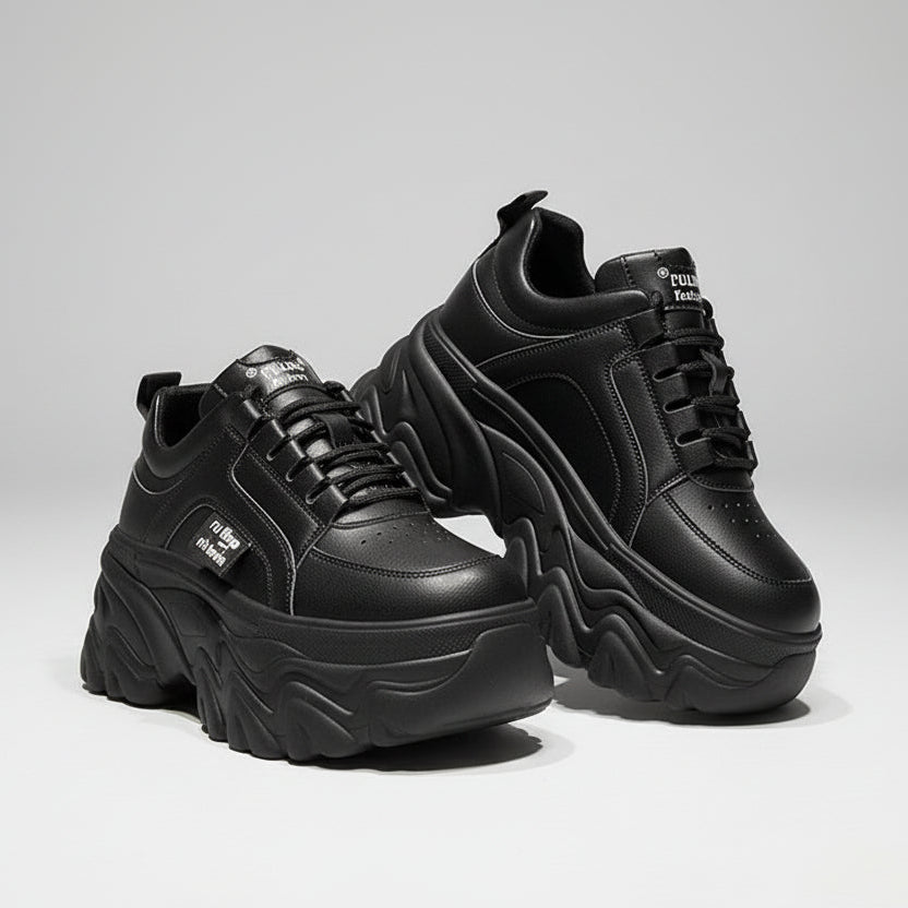 Chunky Sneaker für Damen mit Memory Foam in bequemer Weite