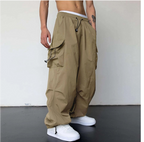 Weite Baggy Hose Herren mit Multi-Taschen 1