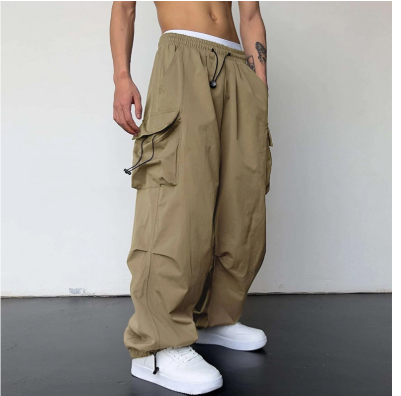 Weite Baggy Hose Herren mit Multi-Taschen 1