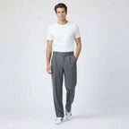 Wide-Leg Hose für Herren mit Bundfalten