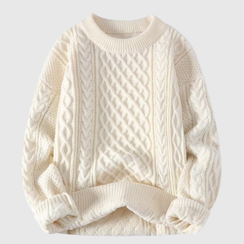Wollpullover für Damen mit Rundhals und Regular Fit 0