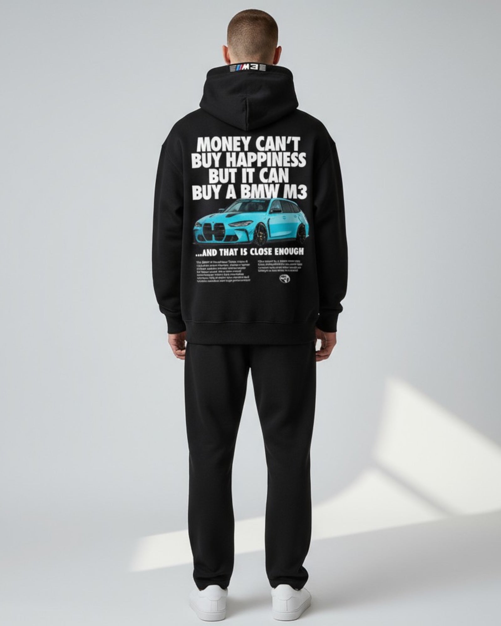 Stilvoller Hoodie für Herren mit Rückendruck