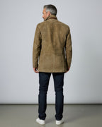 Jacke für Herren mit Reißverschluss-Stehkragen im Blazer-Stil