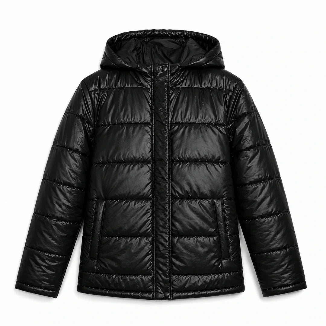 Leichte Damen-Steppjacke mit Kapuze – Ansicht 10