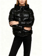 Leichte glänzende Steppjacke für Damen – Ansicht 5