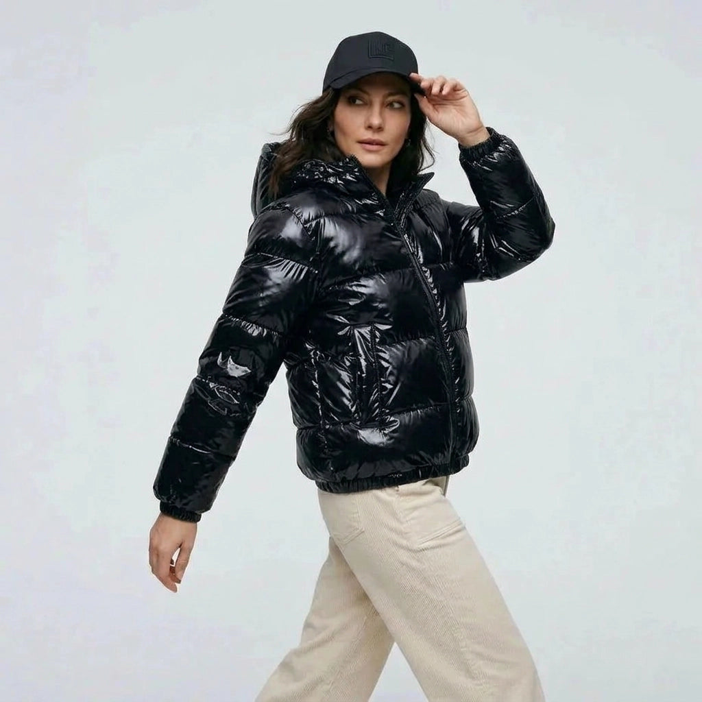 Unisex Steppjacke in Grün – weitere Ansicht