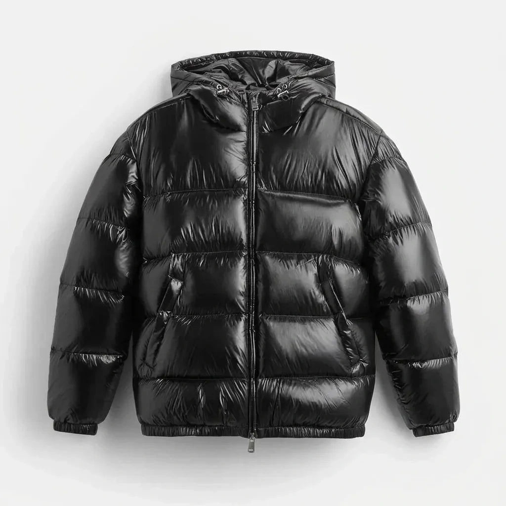 Unisex Steppjacke – getragenes Modell