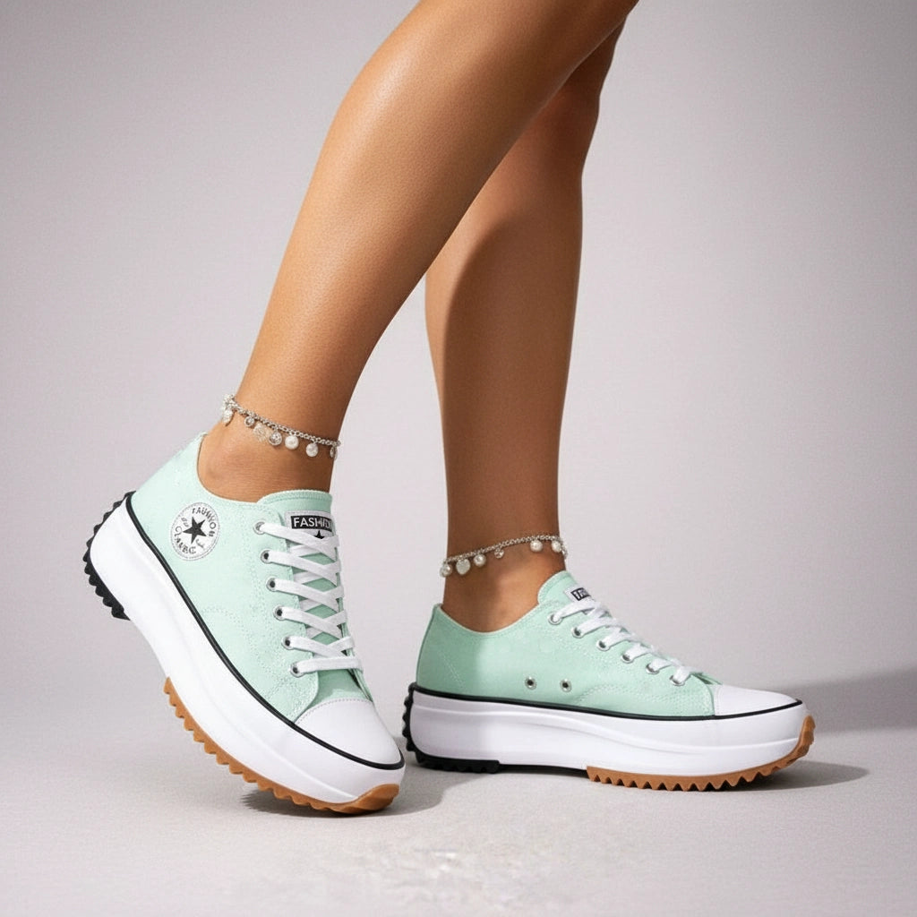 Turnschuhe für Damen mit Orthopädischer Funktion und Rutschfester Sohle