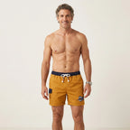 Badeshorts für Herren in kurzer Form mit Gummibund im sportlichen Stil 5