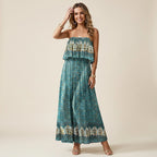 Bandeaukleid für Damen in trägerloser Form im sommerlichen Stil für den Sommer Mintgrün 5