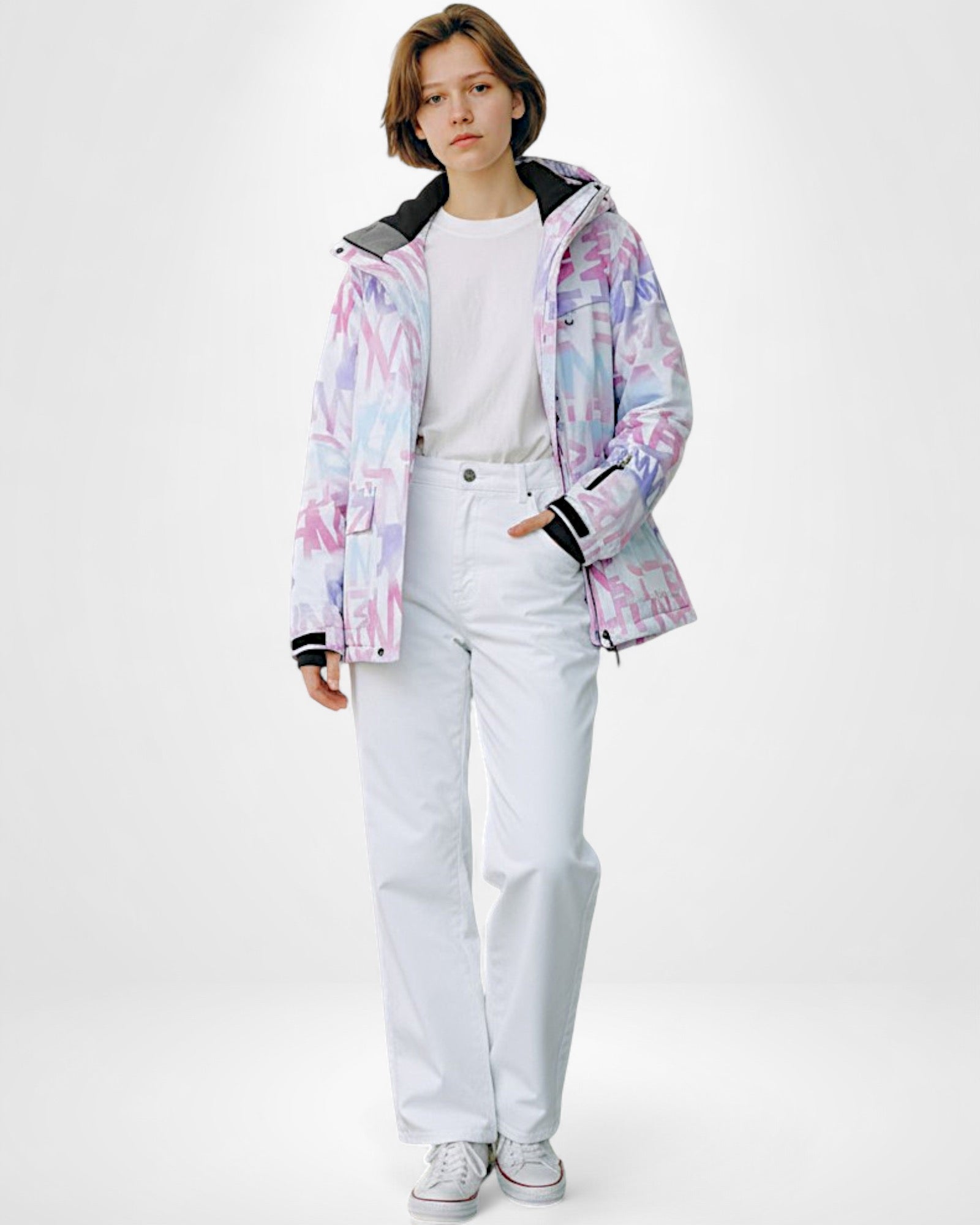 Zweiteiliger Skianzug für Damen mit Jacke und Hose