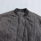 Bomberjacke für Damen im Oversized-Stil im Vintage-Look Grau 2