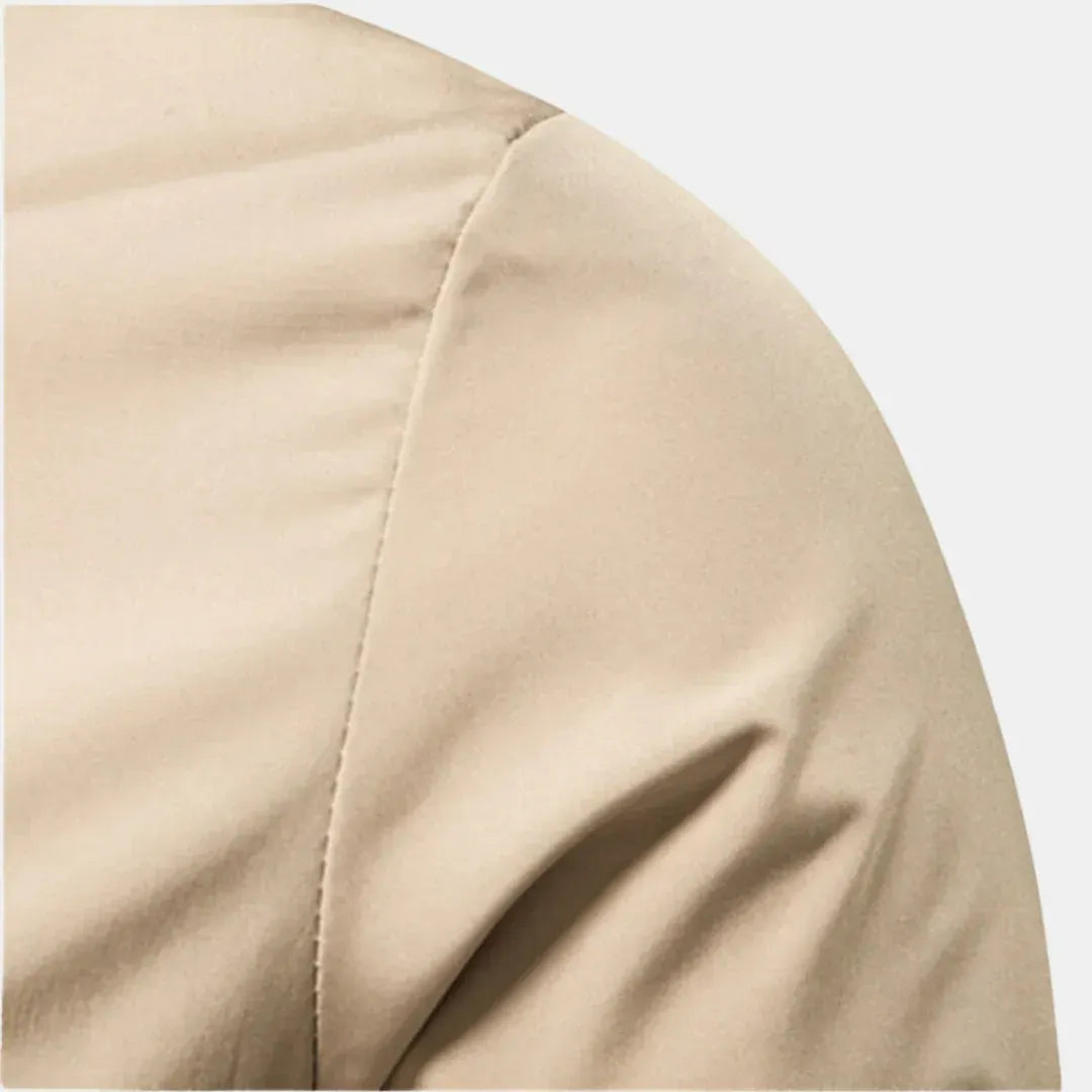 Bomberjacke für Herren im eleganten Stil für die Übergangszeit Beige 8