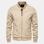 Bomberjacke für Herren im eleganten Stil für die Übergangszeit Beige 9