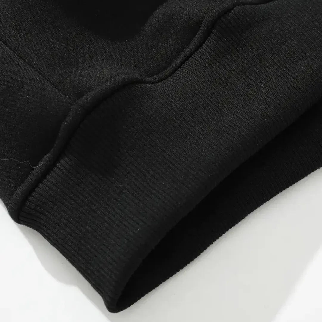 Camouflage Jacke für Herren mit Kapuze im Tarnmuster für Übergangszeiten Schwarz 16