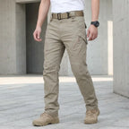 Cargohose für Herren im Straight Fit aus Ripstop für taktische Einsätze Khaki 1