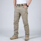 Cargohose für Herren im Straight Fit aus Ripstop für taktische Einsätze Khaki 2
