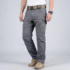 Cargohose für Herren im Straight Fit aus Ripstop für taktische Einsätze Grau 4