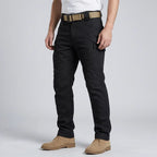 Cargohose für Herren im Straight Fit aus Ripstop für taktische Einsätze Schwarz 5