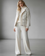 Komplettes Winteroutfit für Frauen mit ärmelloser Weste