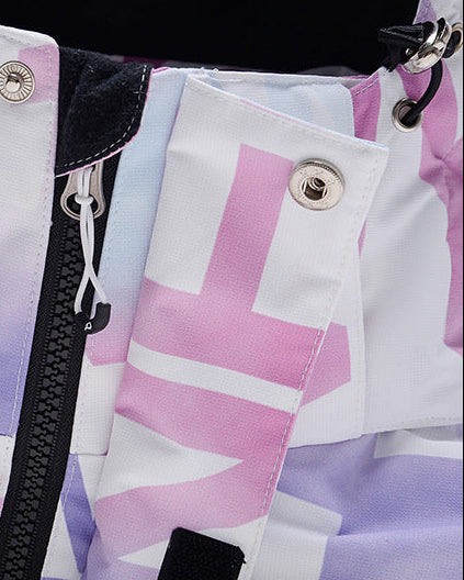 Zweiteiliger Skianzug für Damen mit Jacke und Hose