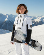 Snowboardjacke für Herren und Damen im Anorak-Stil